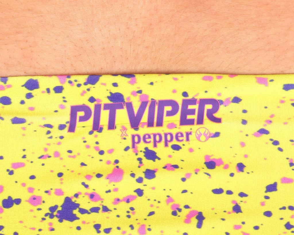 Pit Viper 1993 Splatter Bikini Bottom Yellow | UK GRSKWJ-751