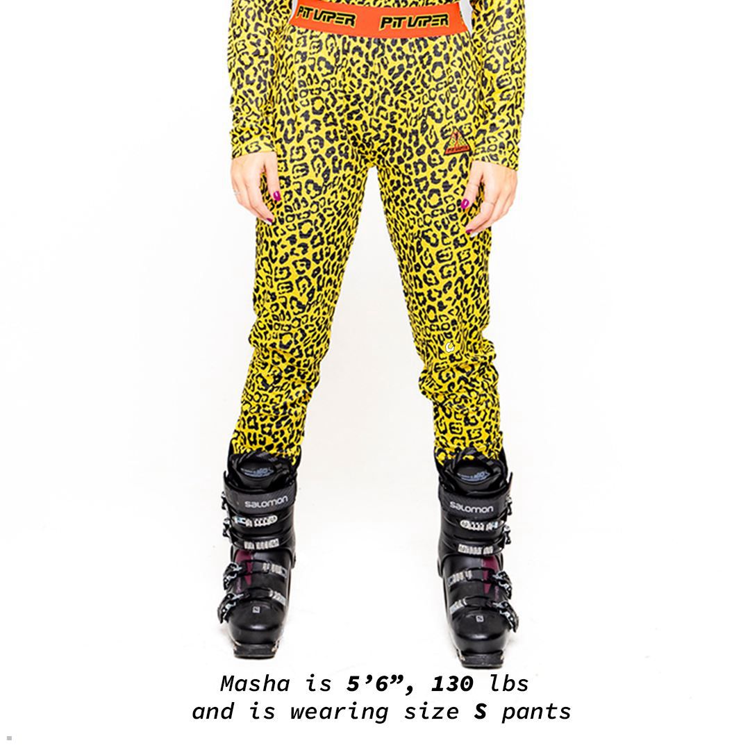 Pit Viper Carnivore Après Pants Leopard | UK XRYHDI-294