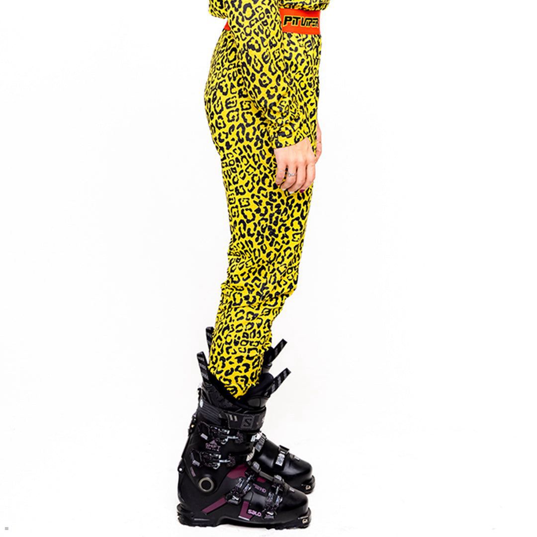 Pit Viper Carnivore Après Pants Leopard | UK XRYHDI-294