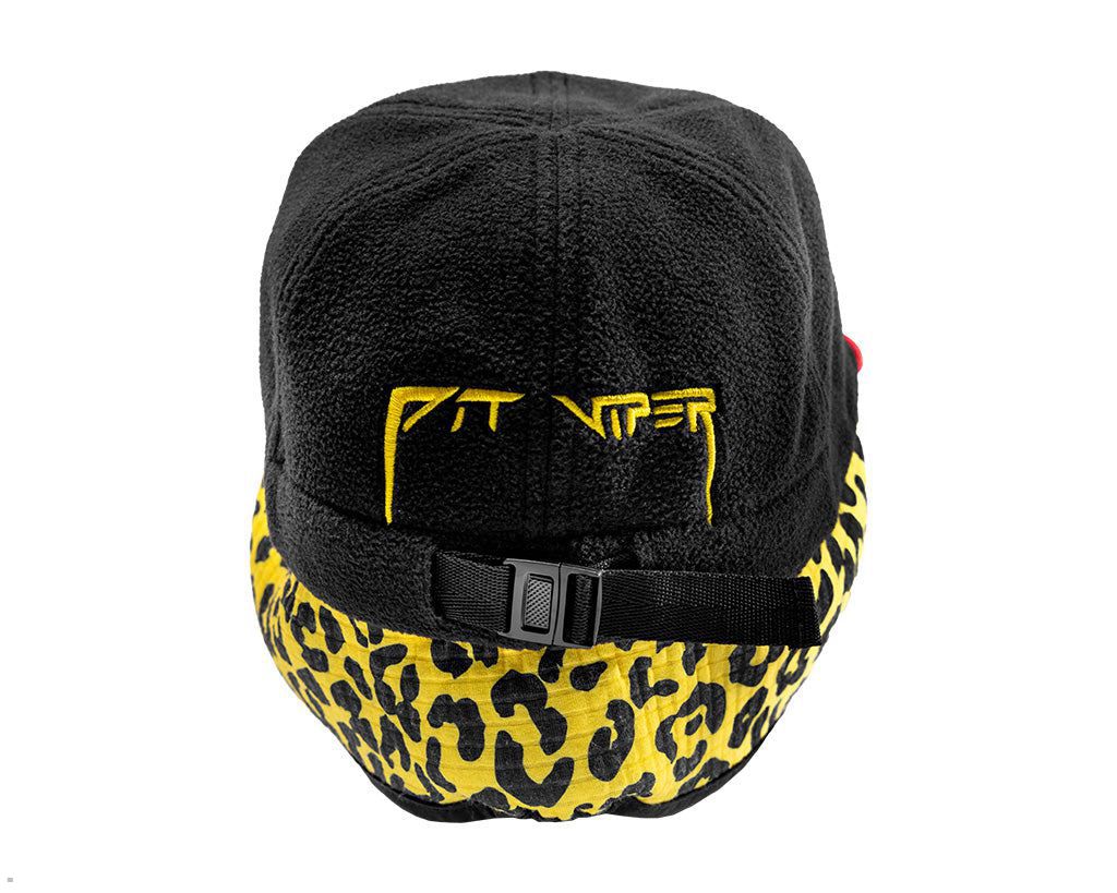 Pit Viper Carnivore Speed Fleece Hats Black | UK YBWSPL-763