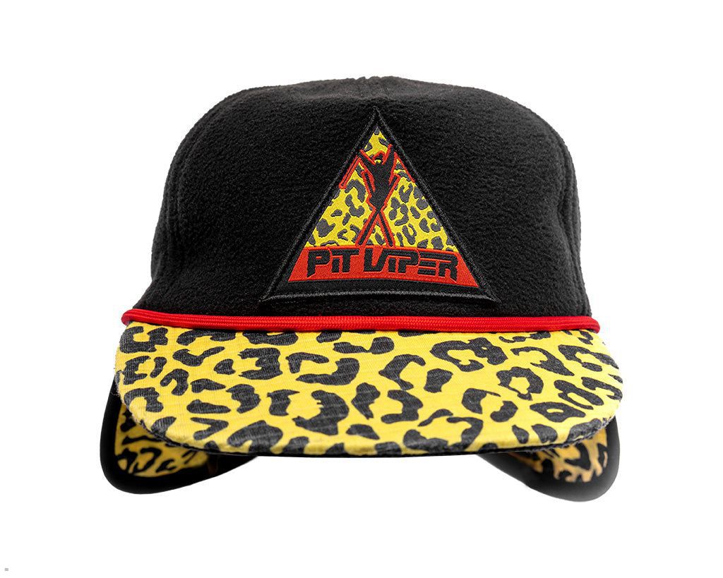 Pit Viper Carnivore Speed Fleece Hats Black | UK YBWSPL-763