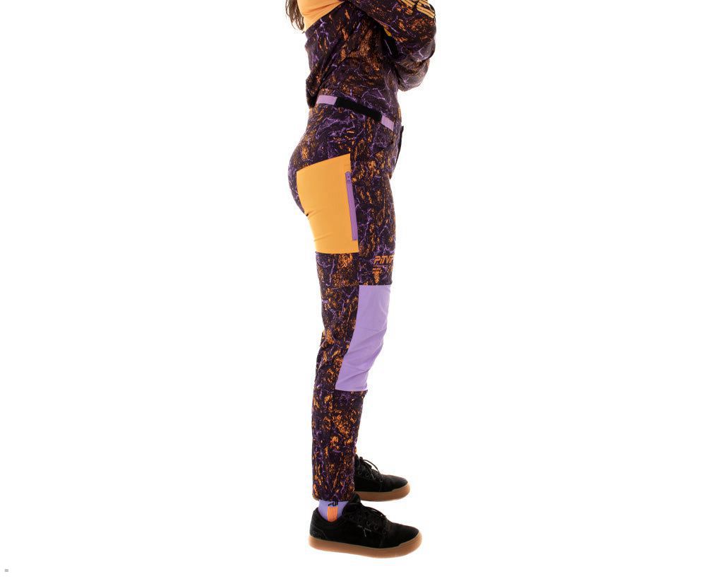 Pit Viper High Speed Off Road II DH Pants Purple | UK KFTMVB-286