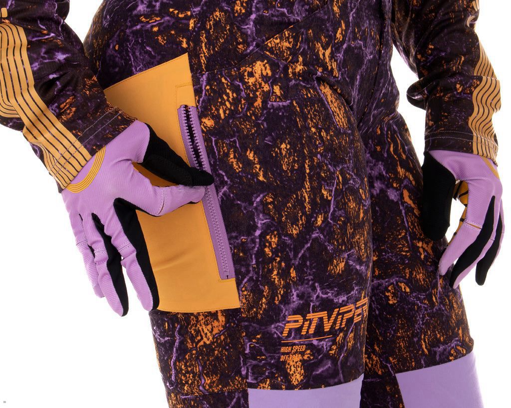 Pit Viper High Speed Off Road II DH Pants Purple | UK KFTMVB-286