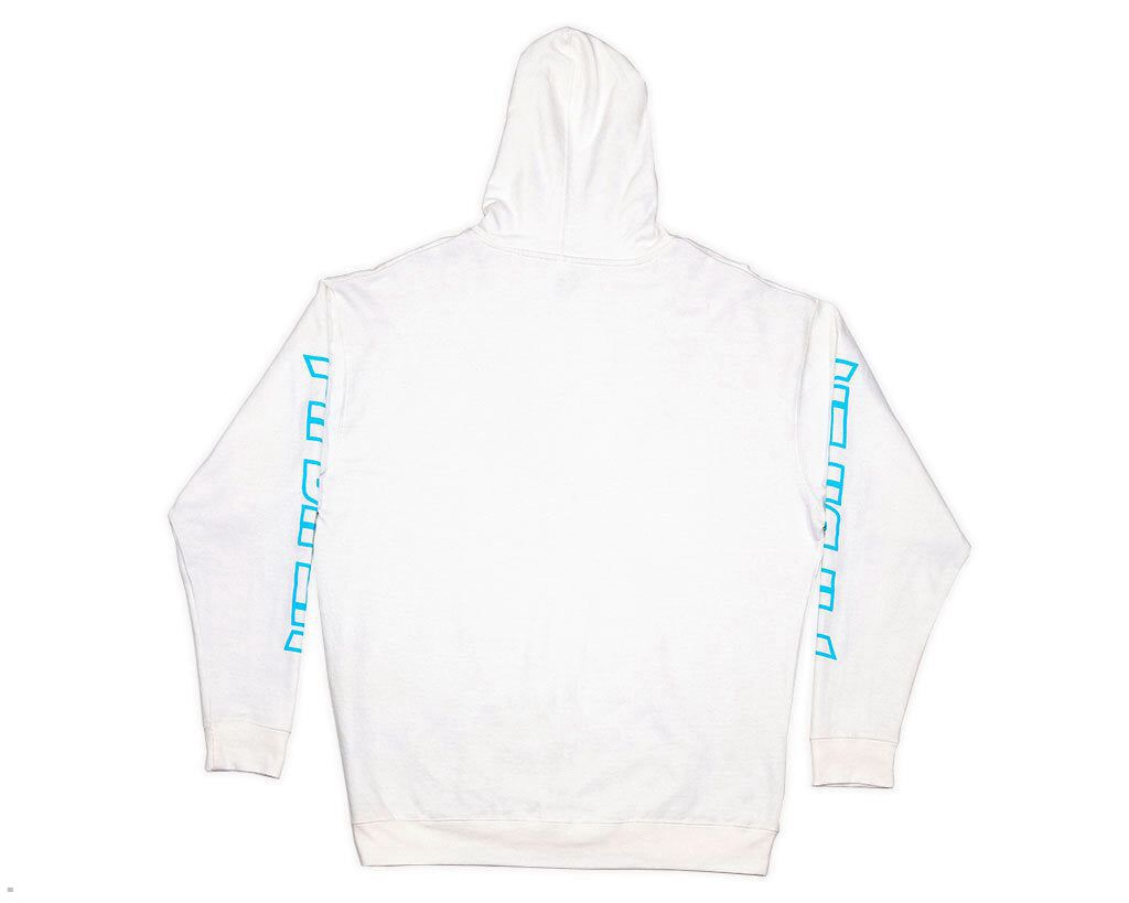 Pit Viper Mini Fangs White Hoodie White | UK OHLICP-894