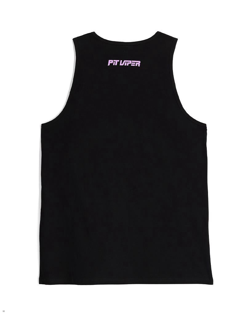 Pit Viper Naples Mini Fangs Tank Shirts Black | UK ZQWFNU-815