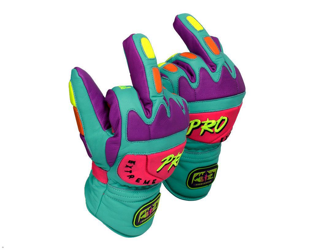 Pit Viper Pro Extreme Dayman Gloves Turquoise | UK WBYLUD-126