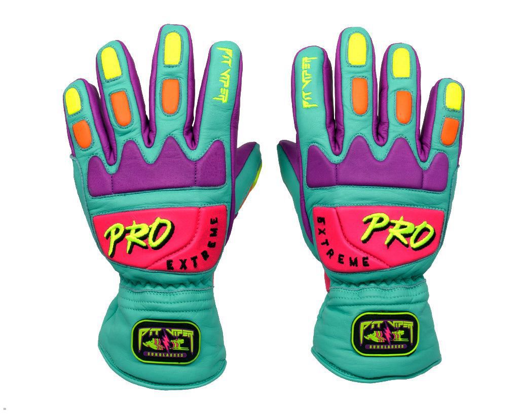 Pit Viper Pro Extreme Dayman Gloves Turquoise | UK WBYLUD-126