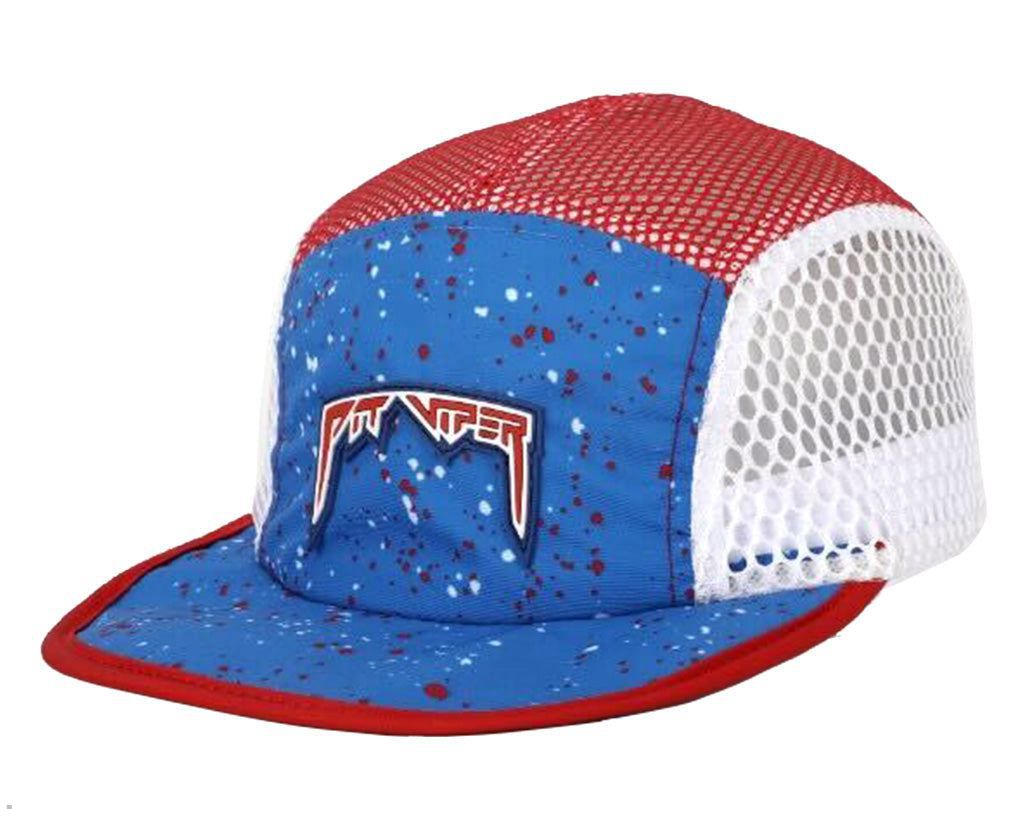 Pit Viper Ribbon Super Mesh Hats Blue | UK PDEFQW-374