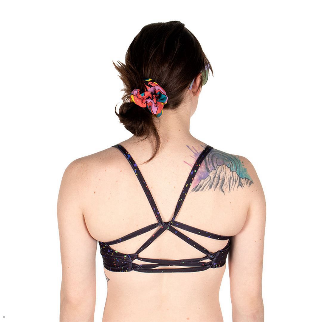 Pit Viper Rollerdome Bikini Top Black | UK FRSENO-542