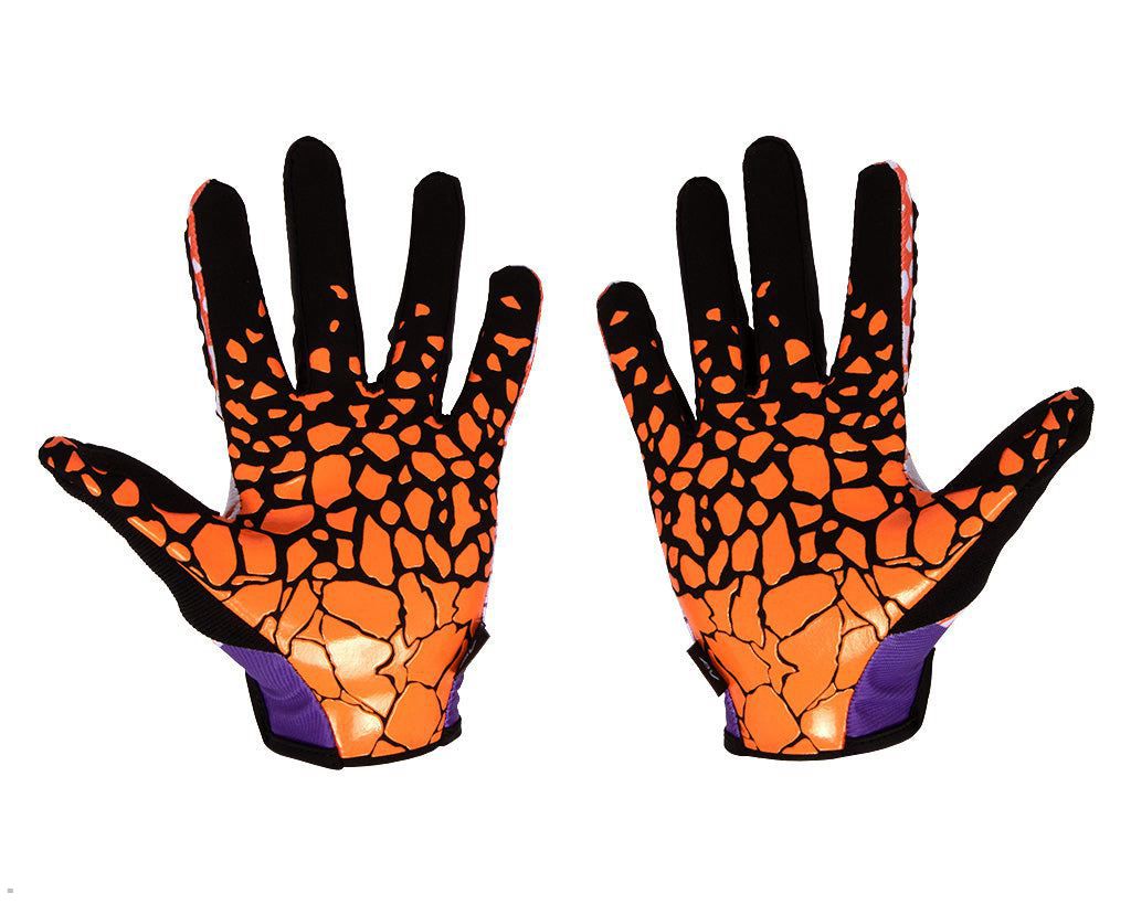 Pit Viper Terremoto Gloves Orange | UK EUOVYR-104