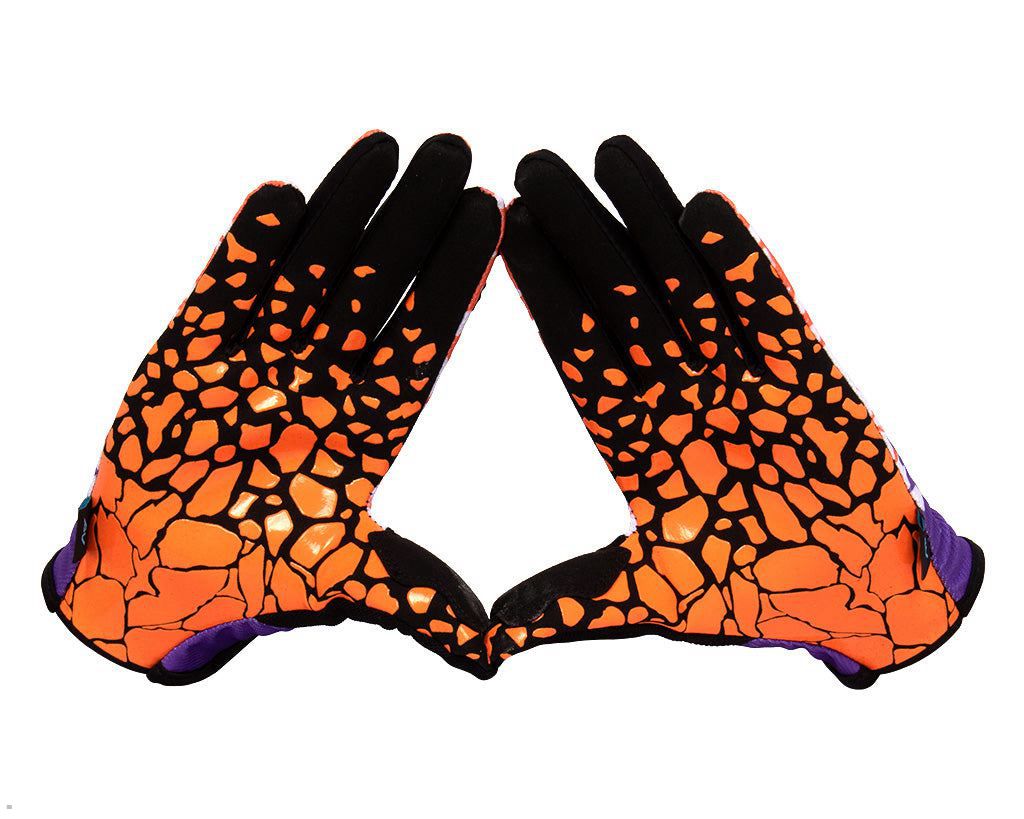 Pit Viper Terremoto Gloves Orange | UK EUOVYR-104