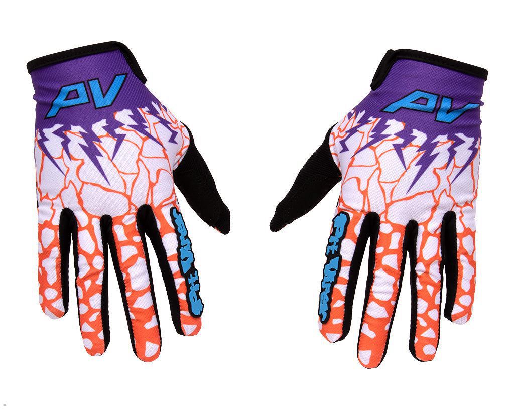 Pit Viper Terremoto Gloves Orange | UK EUOVYR-104