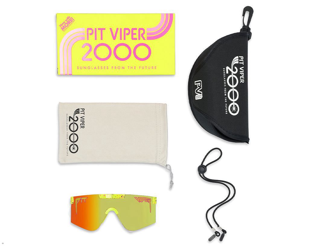 Pit Viper The 1993 2000s Sunglasses Yellow | UK XKUJAW-840