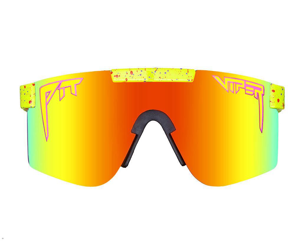 Pit Viper The 1993 Polarized Sunglasses Yellow | UK AWDYPS-483