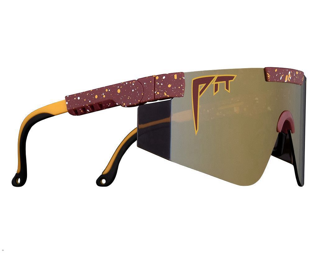 Pit Viper The 2000s Sunglasses Burgundy | UK VXPALK-074