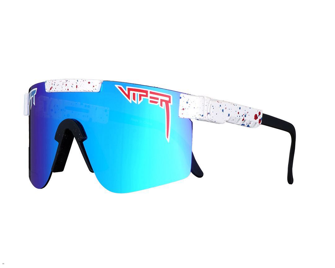 Pit Viper The Absolute Freedom Polarized Sunglasses White | UK ZXKNHM-624