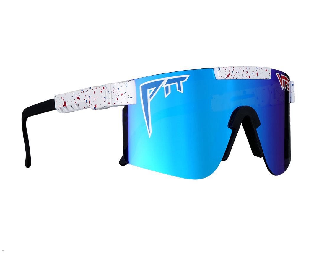 Pit Viper The Absolute Freedom Polarized Sunglasses White | UK ZXKNHM-624