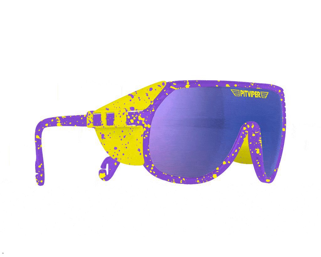 Pit Viper The Aerobics Grand Prix Sunglasses Purple | UK XHBCVK-385