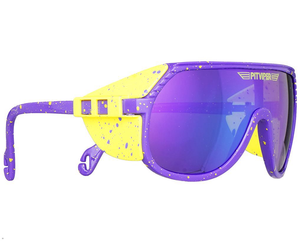 Pit Viper The Aerobics Grand Prix Sunglasses Purple | UK XHBCVK-385