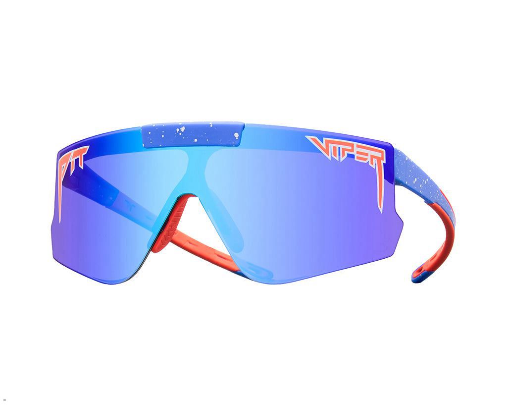 Pit Viper The All Star Flip-Offs Sunglasses Blue | UK GYUIDV-769