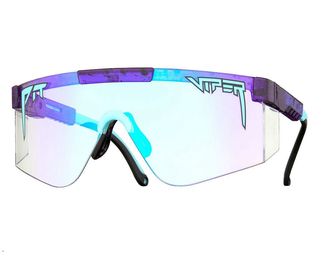 Pit Viper The Astro Blaster 2000s Sunglasses Purple | UK SZUQVW-162