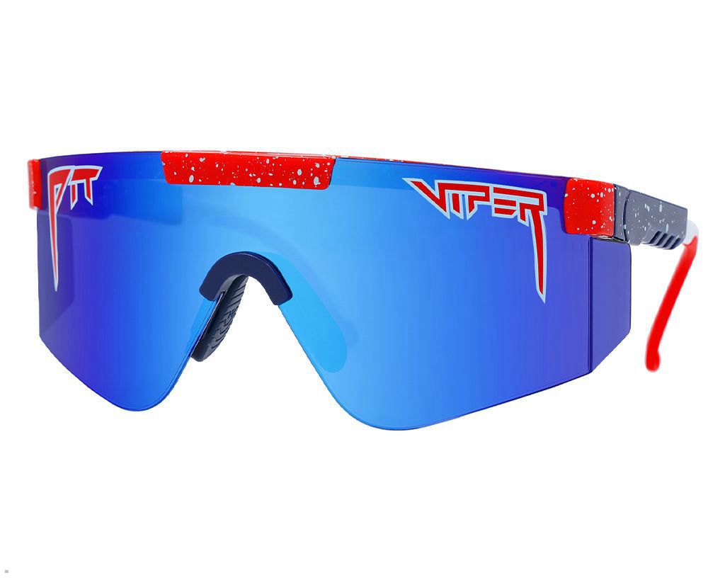 Pit Viper The Basketball Team 2000's Sunglasses Blue | UK LNBQHF-617