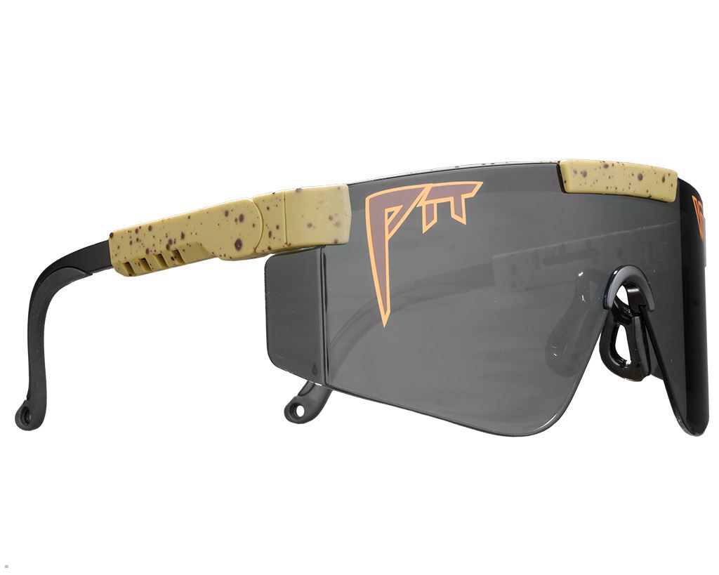 Pit Viper The Big Buck Hunter 2000 Sunglasses Olive | UK FPVYCZ-109