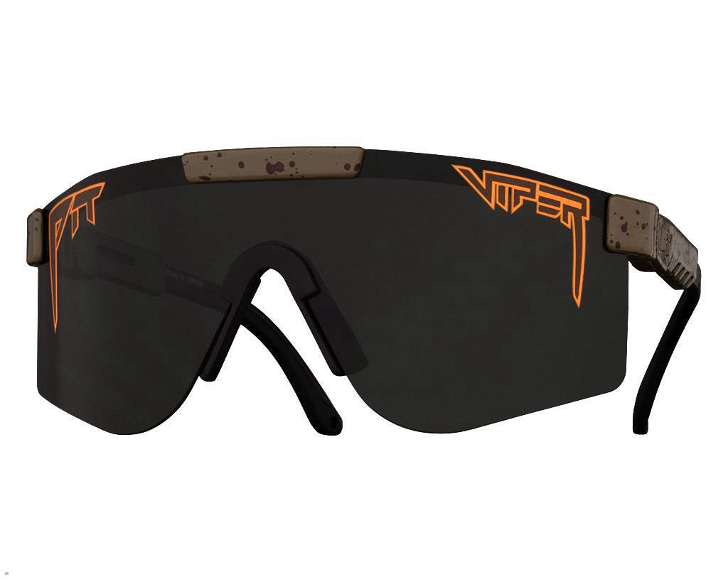 Pit Viper The Big Buck Hunter Double Wide Sunglasses Brown | UK KMCJRG-905