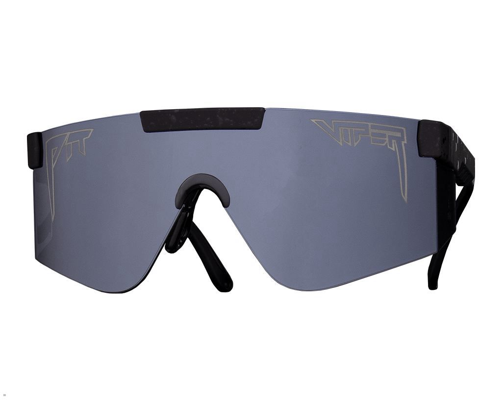 Pit Viper The Blacking Out 2000s Sunglasses Black | UK RSZHLK-850