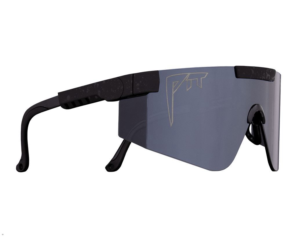 Pit Viper The Blacking Out 2000s Sunglasses Black | UK RSZHLK-850