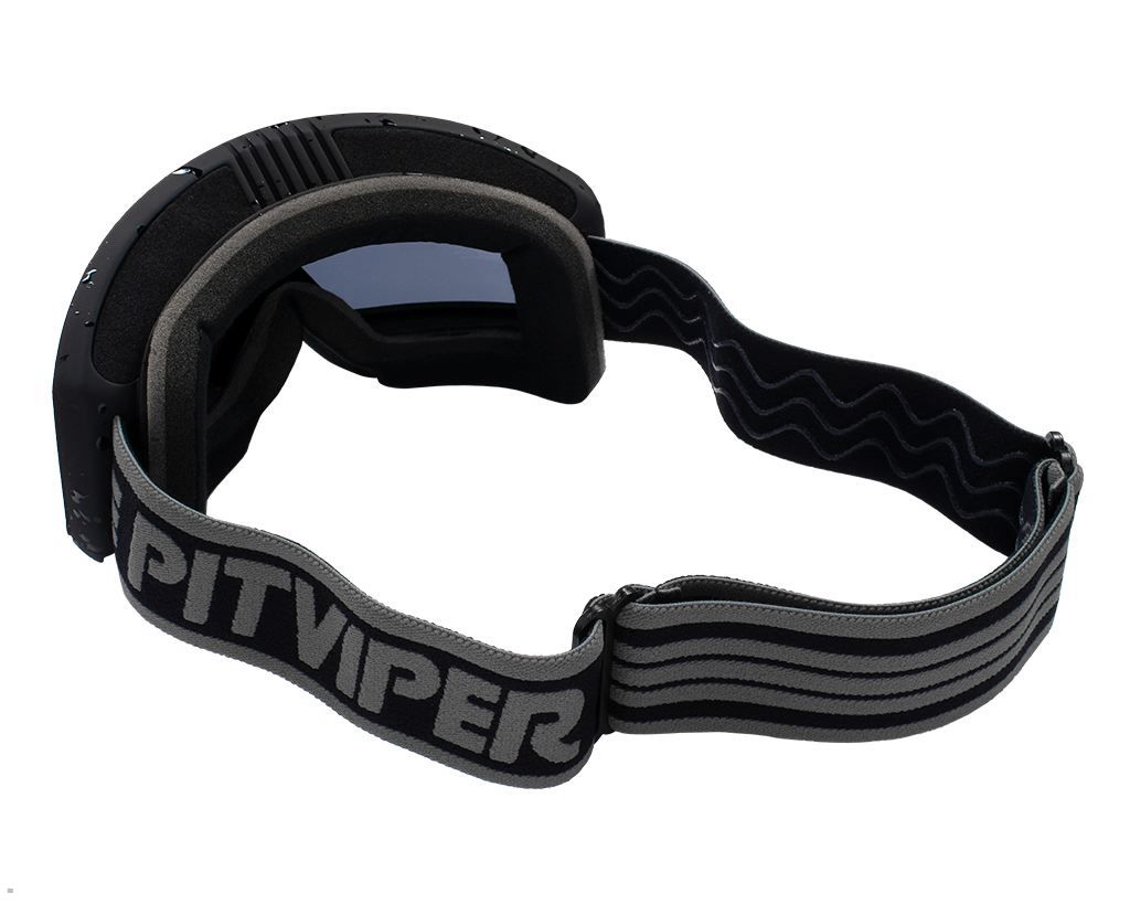 Pit Viper The Blacking Out Gogglés Sunglasses Black | UK PEXAGF-265