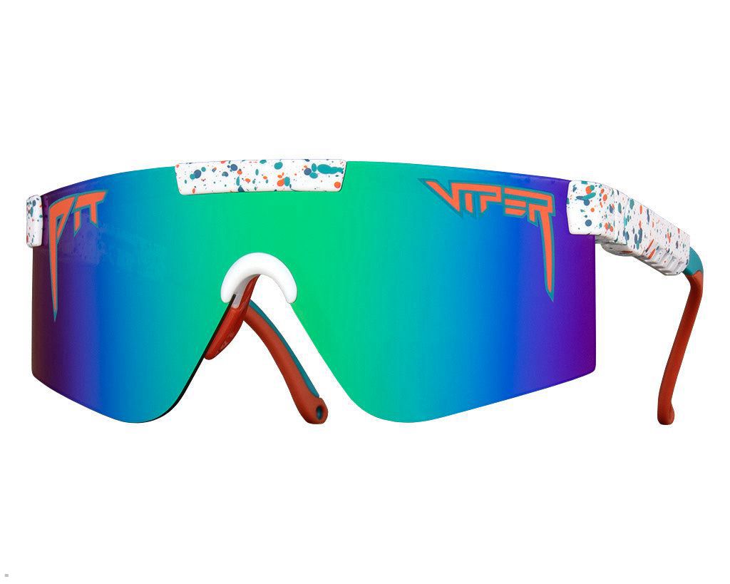 Pit Viper The Blowhole Polarized 2000s Sunglasses White | UK GIXNFZ-804