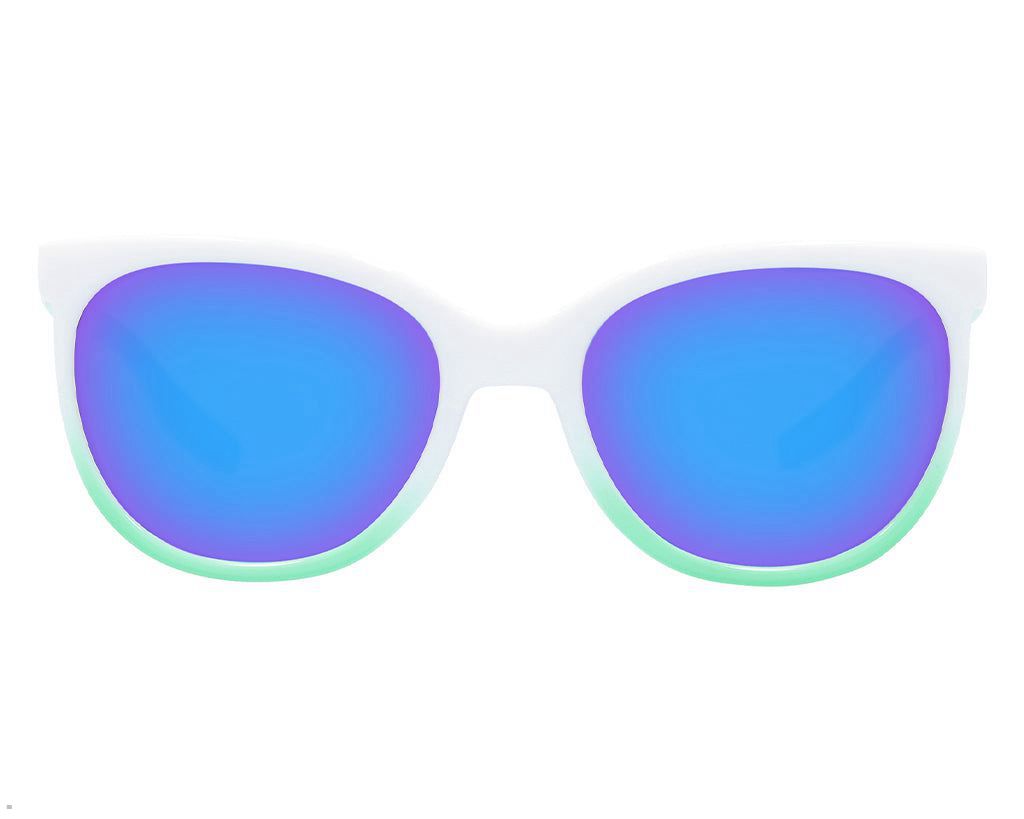 Pit Viper The Bonaire Breeze Fondue Sunglasses White | UK TCSAHQ-650