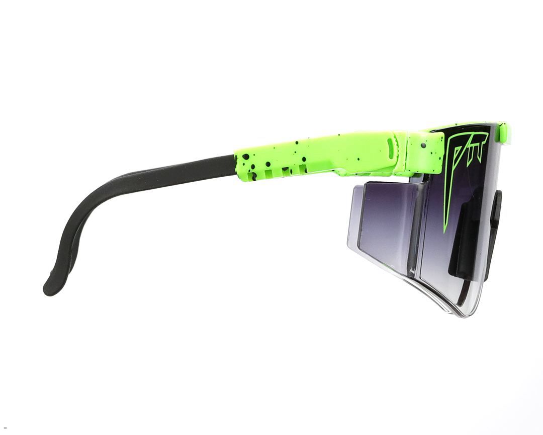 Pit Viper The Boomslang Fade Sunglasses Green | UK FJDEGZ-892