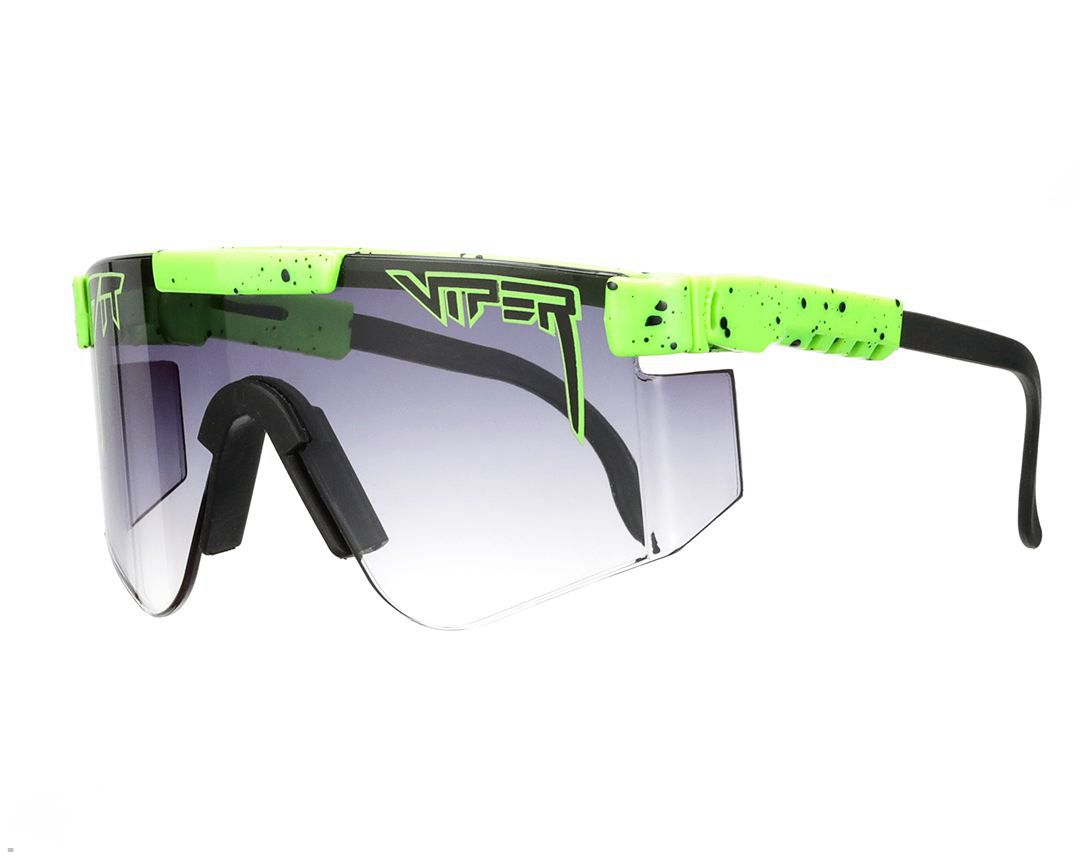 Pit Viper The Boomslang Fade Sunglasses Green | UK FJDEGZ-892