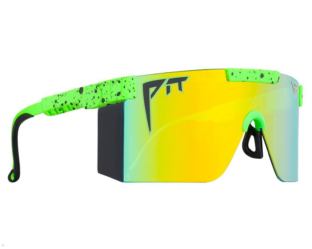 Pit Viper The Boomslang Intimidators Sunglasses Green | UK JYTBEA-180