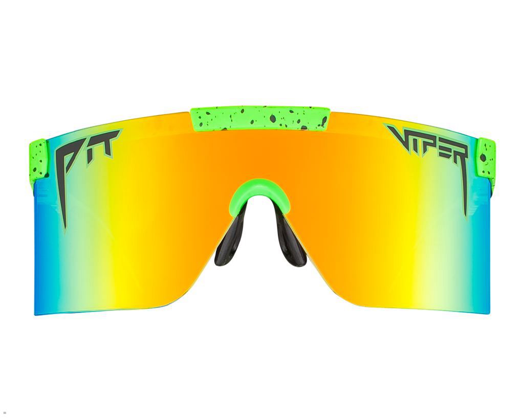 Pit Viper The Boomslang Intimidators Sunglasses Green | UK JYTBEA-180