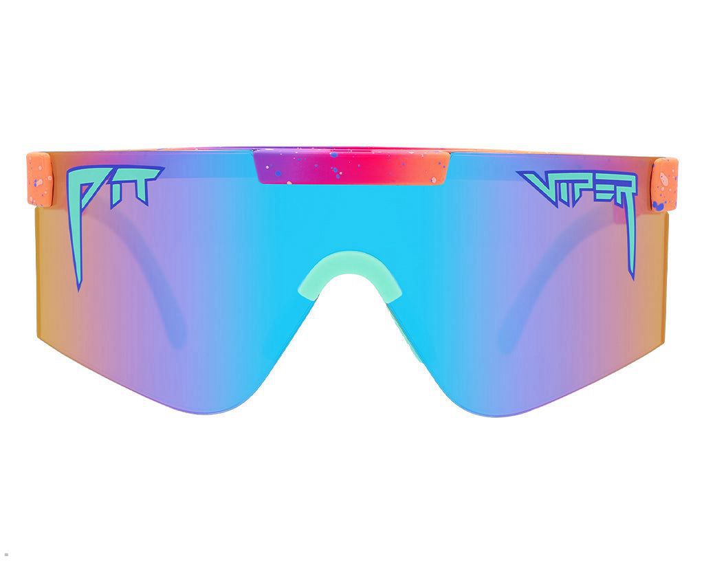 Pit Viper The Copacabana 2000\'s Sunglasses Red | UK CVOTDY-901