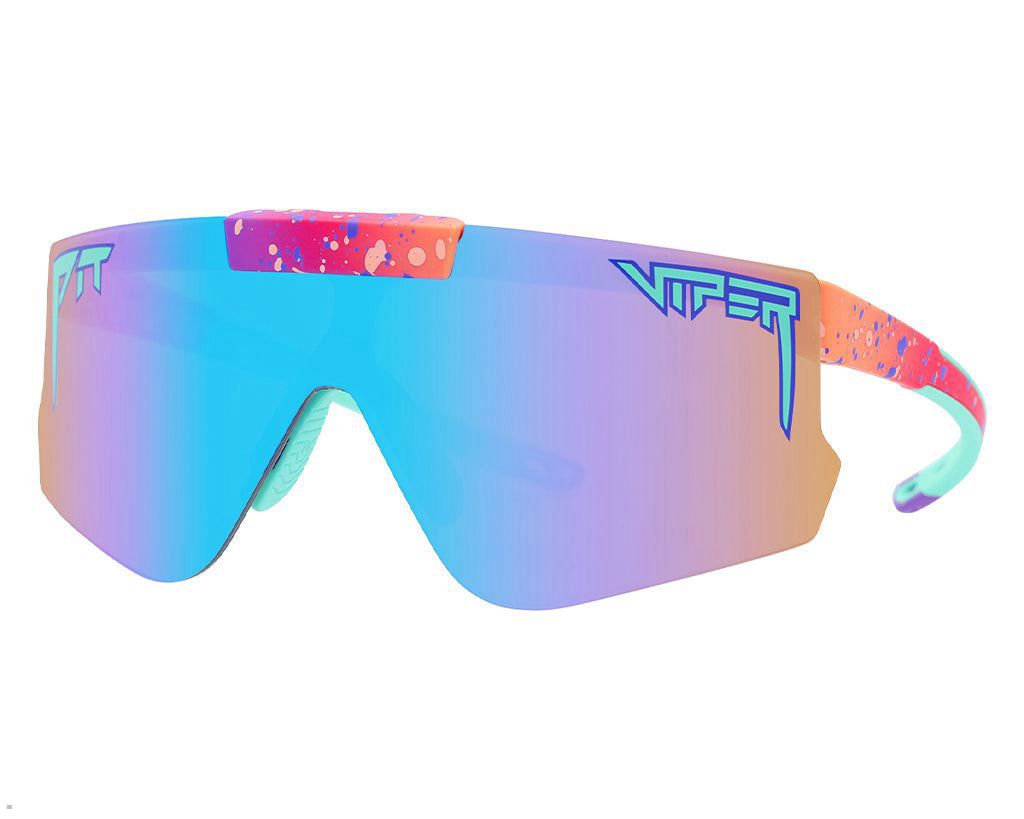 Pit Viper The Copacabana Flip-Offs Sunglasses Blue | UK YWKCJA-406