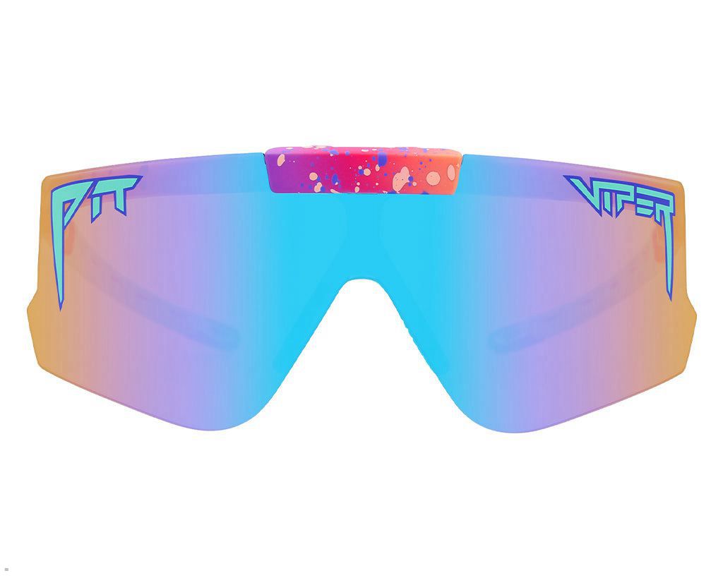 Pit Viper The Copacabana Flip-Offs Sunglasses Blue | UK YWKCJA-406