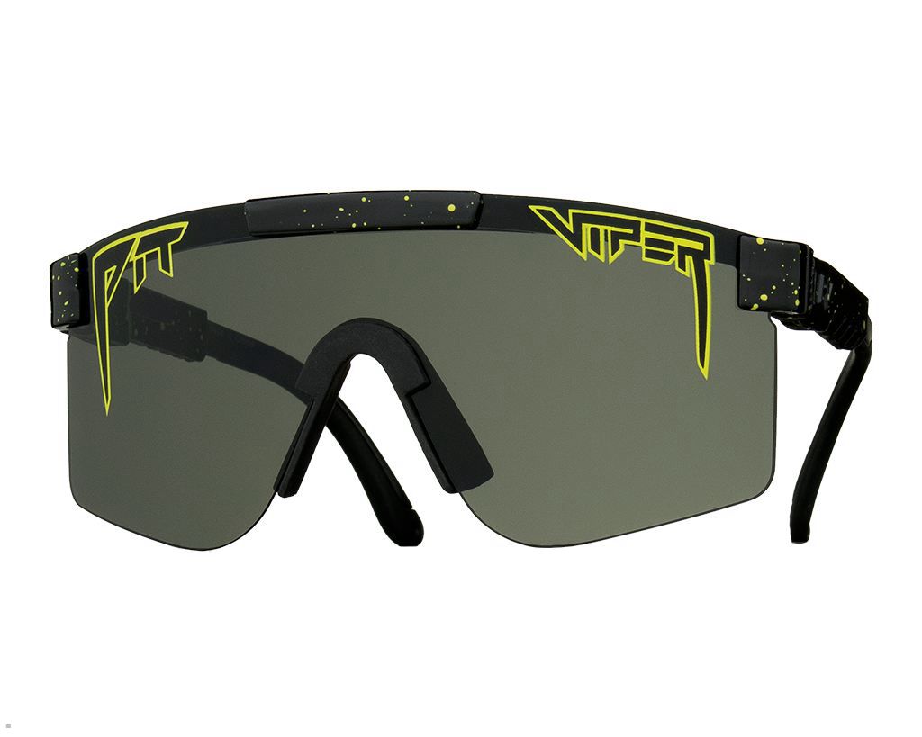 Pit Viper The Cosmos Sunglasses Black | UK LSMTAQ-291