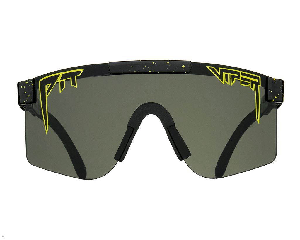 Pit Viper The Cosmos Sunglasses Black | UK LSMTAQ-291