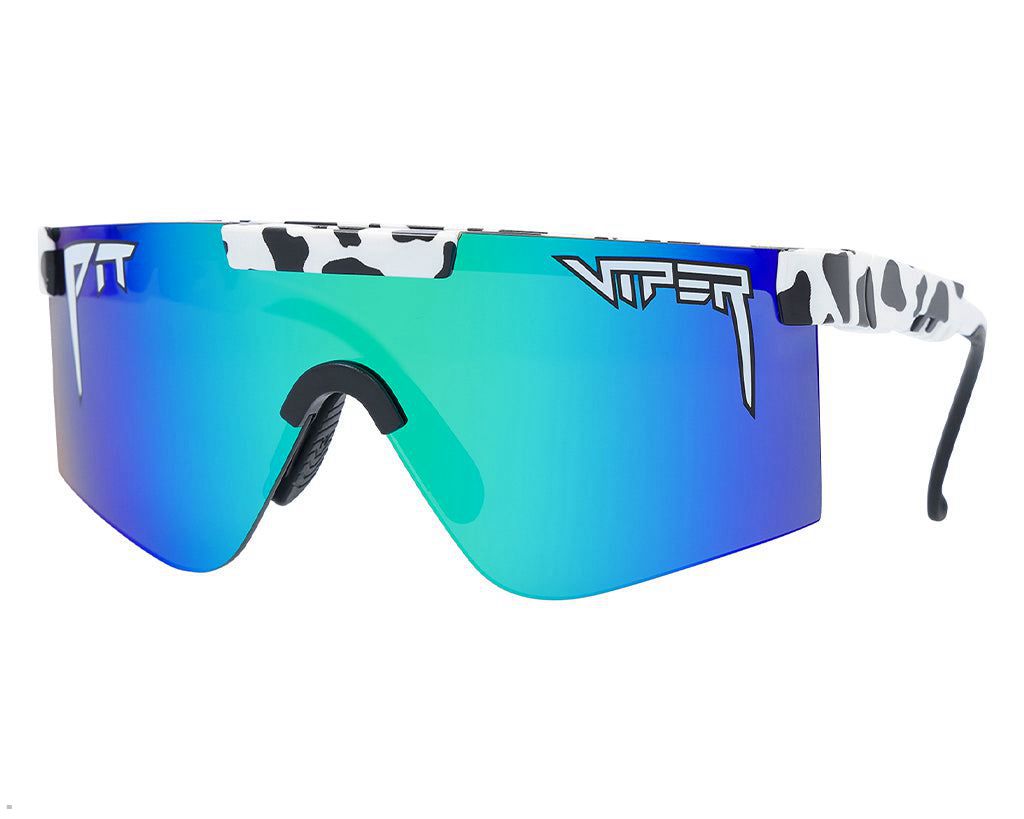 Pit Viper The Cowabunga Polarized 2000s Sunglasses White | UK SLMEUQ-107