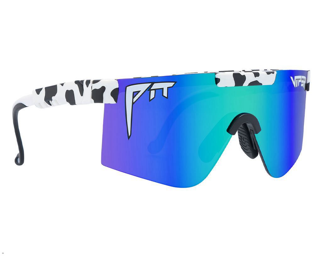 Pit Viper The Cowabunga Polarized 2000s Sunglasses White | UK SLMEUQ-107