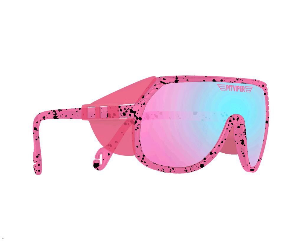 Pit Viper The Crawdaddy Climax Grand Prix Sunglasses Pink | UK TVMJEG-132