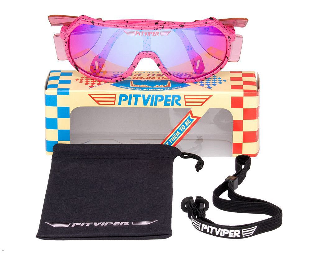 Pit Viper The Crawdaddy Climax Grand Prix Sunglasses Pink | UK TVMJEG-132