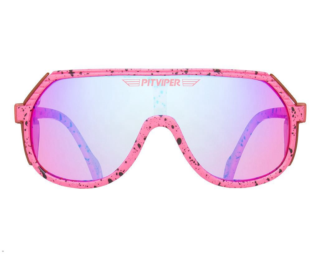 Pit Viper The Crawdaddy Climax Grand Prix Sunglasses Pink | UK TVMJEG-132