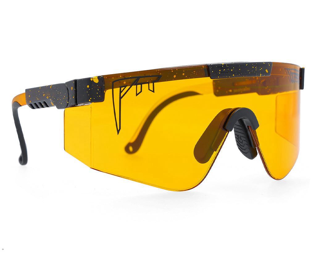 Pit Viper The Crossfire 2000s Sunglasses Yellow | UK ANEBSY-239