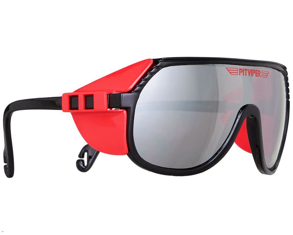 Pit Viper The Drive Grand Prix Sunglasses Red | UK BUWTPK-037