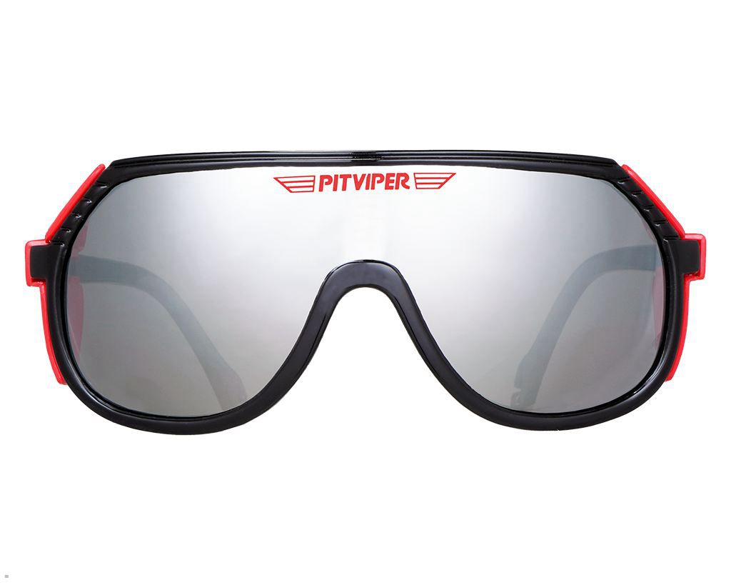 Pit Viper The Drive Grand Prix Sunglasses Red | UK BUWTPK-037